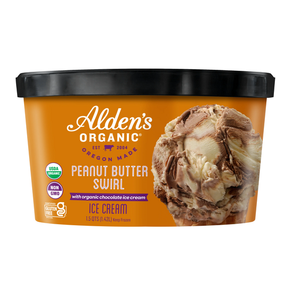 PEANUT BUTTER  SWIRL ICE CREAM