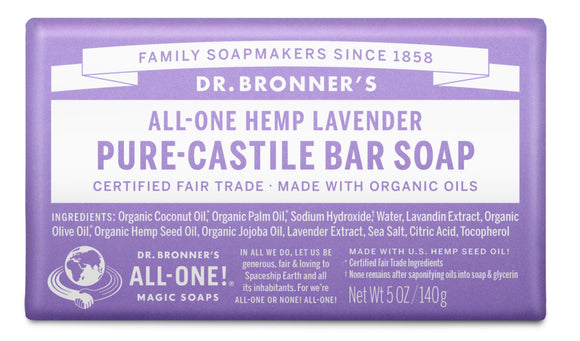 DR. BRONNER BAR SOAP LAVENDER