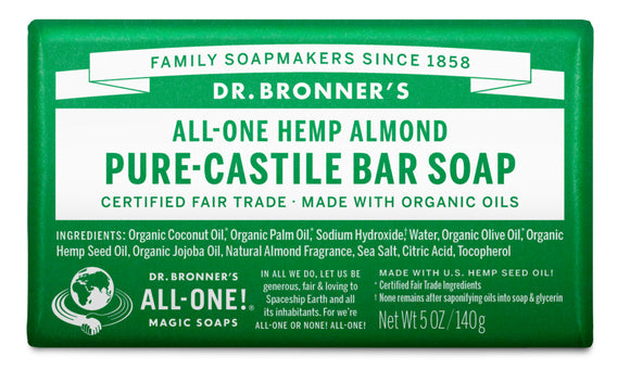 DR. BRONNER BAR SOAP ALMOND
