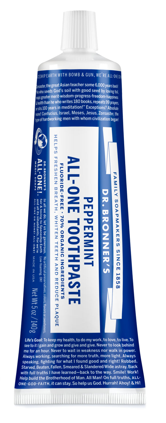 DR. BRONNER TOOTHPASTE PEPPERMINT