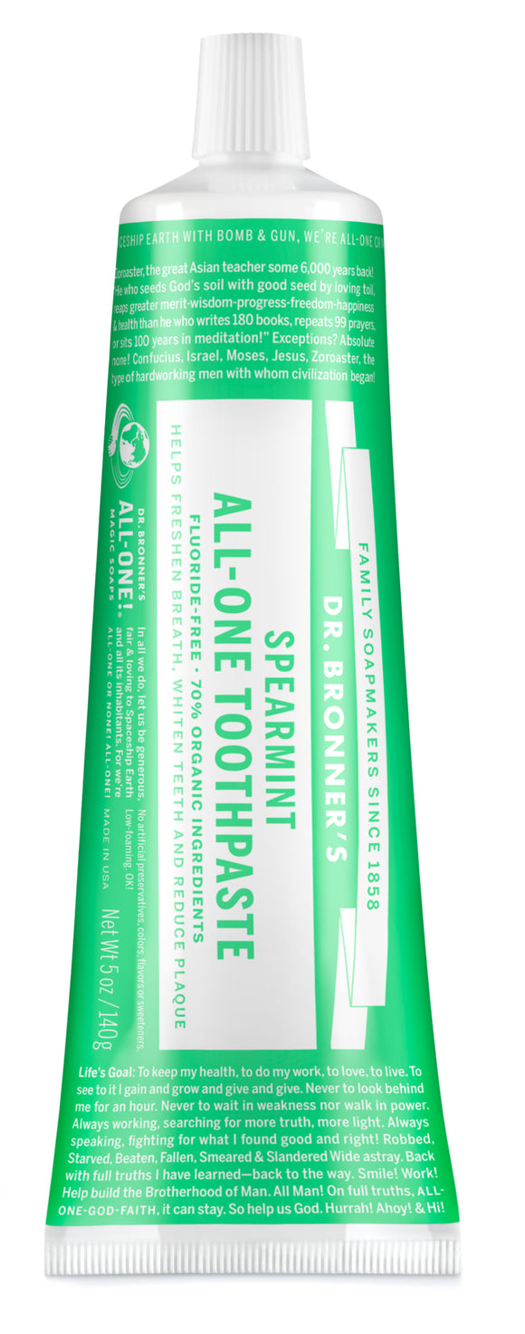 DR. BRONNER TOOTHPASTE SPEARMINT
