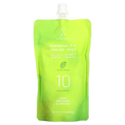 ESSENTIAL C KONJAC JELLY COLAGEN + VITAMIN C GRE GRAPE