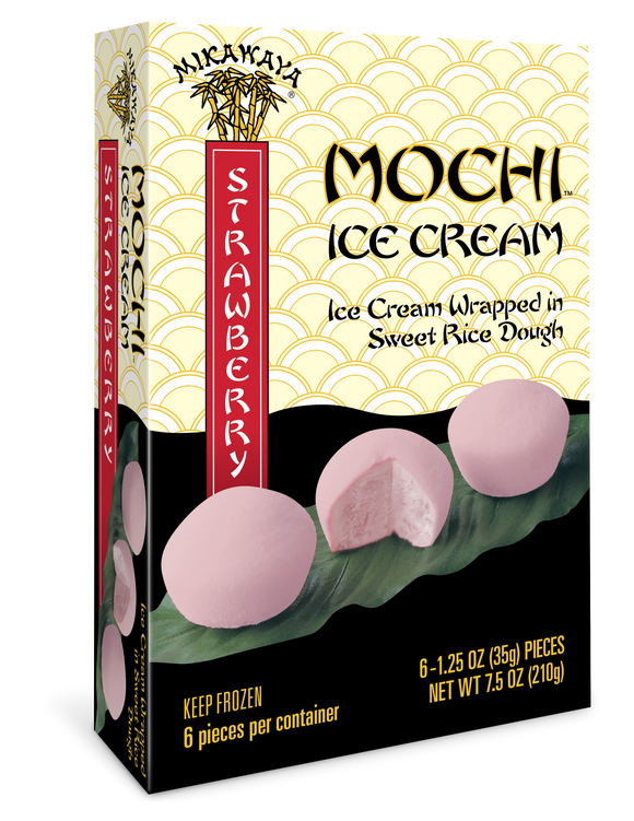 STRAWBERRY MOCHI ICE CREAM