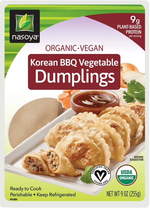 KOREAN BBQ VEGETABLE DUMPLINGS