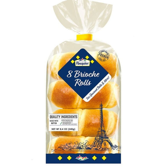 PAIN AU LAIT 8 BRIOCHE ROLLS