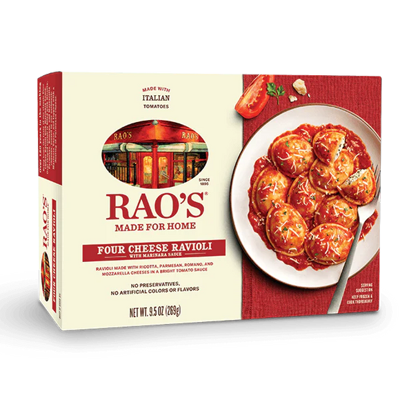 RAO'S SINGLE SERVE RAVIOLI 4 CHEESE