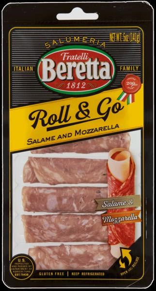 SALAME  & MOZZARELLA ROLLS