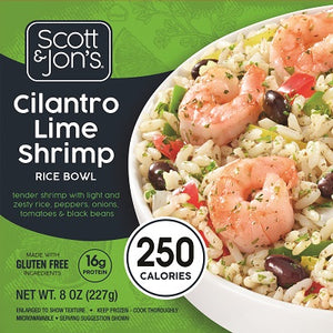 CILANTRO LIME SHRIMP RICE BOWL