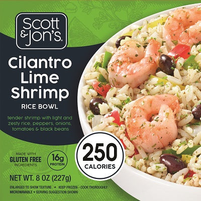 CILANTRO LIME SHRIMP RICE BOWL