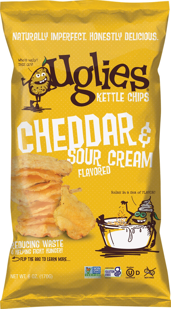 CHEDDAR & SOUR CREAM POTATO CHIPS