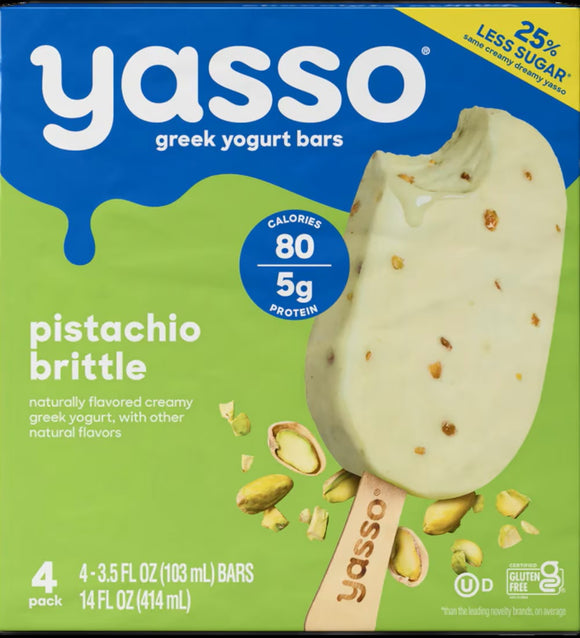 PISTACHIO BRITTLE GREEK YOGURT BARS