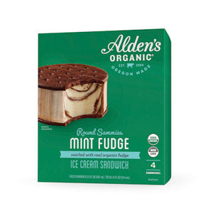MINT FUDGE ICE CREAM SANDWICH