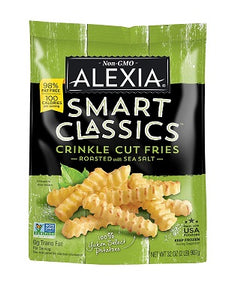 ROASTED CRINKLE CUT FRIES WITH SEA SALT