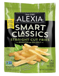 ROASTED STRAIGHT CUT FRIES WITH SEA SALT