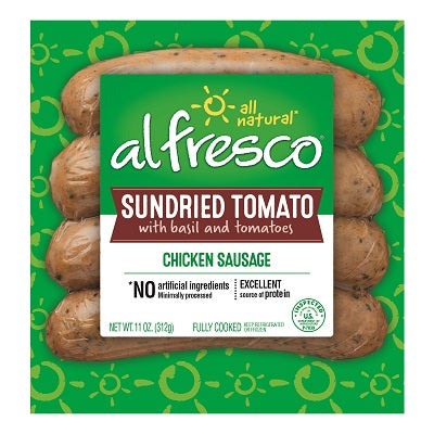 SUNDRIED TOMATO CHICKEN SAUSAGE