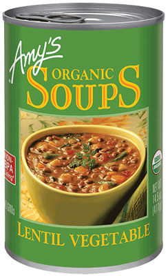 ORGANIC LENTIL VEGETABLE SOUP