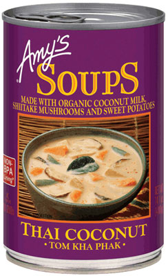 THAI COCONUT TOM KHA PHAK SOUP
