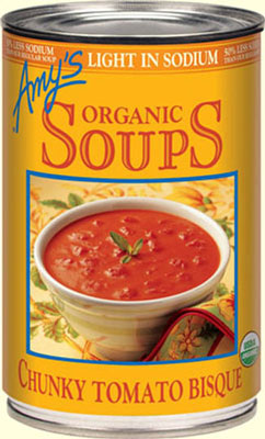 ORGANIC CHUNKY TOMATO BISQUE SOUP