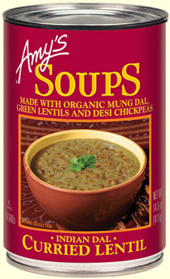 ORGANIC INDIAN DAL CURRIED LENTIL SOUP