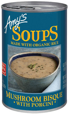 MUSHROOM BISQUE WITH PORCINI SOUP
