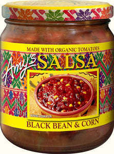 ORGANIC BLACK BEAN & CORN SALSA