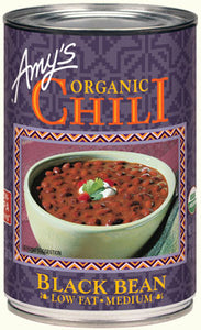 ORGANIC BLACK BEAN LOW FAT & MEDIUM  CHILI