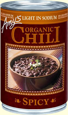 ORGANIC SPICY  CHILI