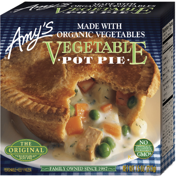 ORGANIC VEGETABLE POT PIE