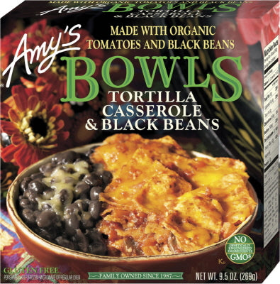 TORTILLA CASSEROLE & BLACK BEANS BOWLS