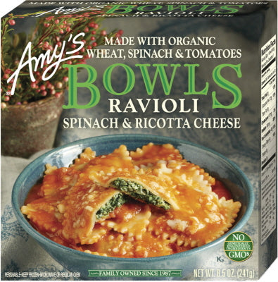 RAVIOLI SPINACH & RICOTTA CHEESE BOWLS