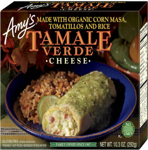 CHEESE TAMALE VERDE (GLUTEN FREE)