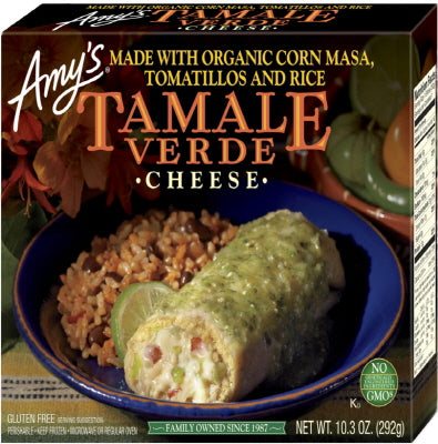 CHEESE TAMALE VERDE (GLUTEN FREE)