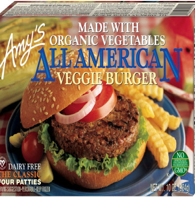 ALL AMERICAN VEGGIE BURGER (NON-DAIRY)