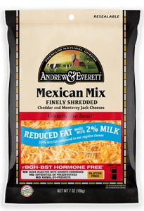 REDUCED FAT MEXICAN MIX CHEESE SHREDDED