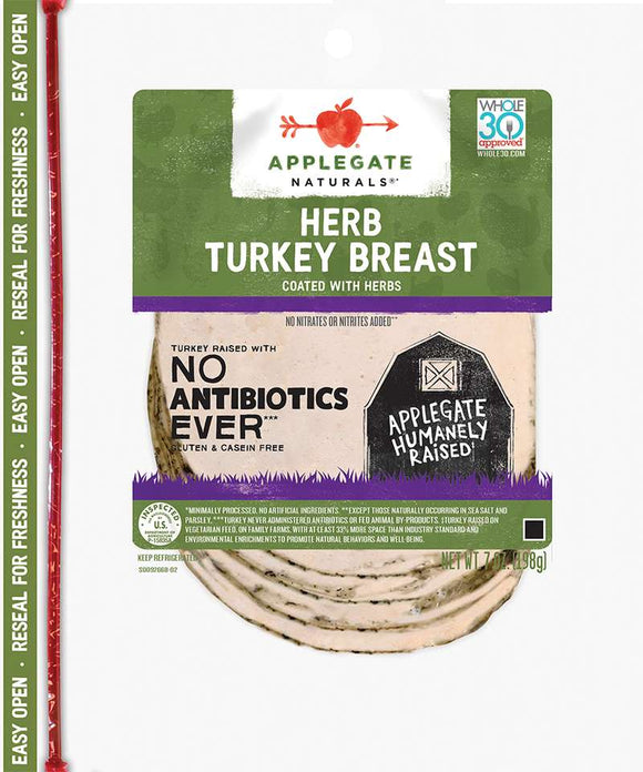 A.G. HERB TURKEY BREAST SL