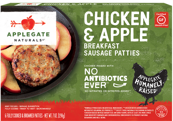 CHICKEN & APPLE BREAKFAST PATTY