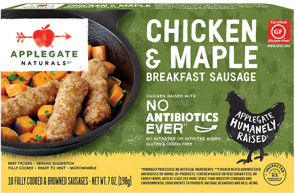 CHICKEN & MAPLE BREAKFAST SAUSAGE