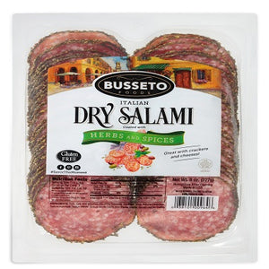 HERBS AND SPICES SALAMI SLICED