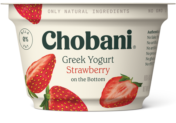 STRAWBERRY GREEK YOGURT (FAT-FREE)