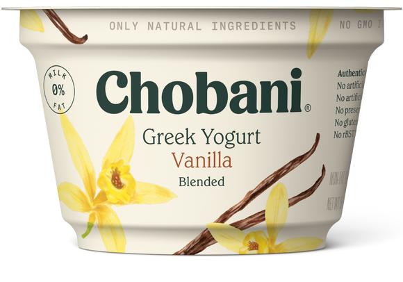 VANILLA GREEK YOGURT (FAT-FREE)