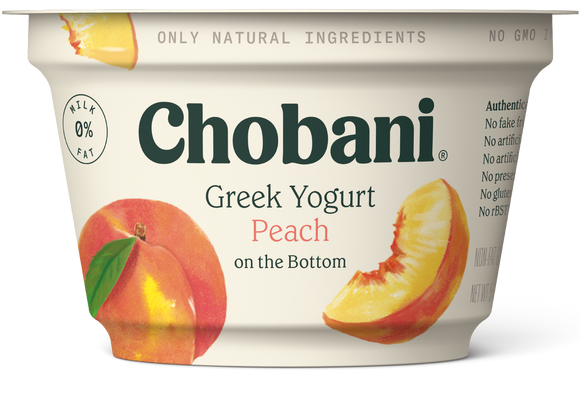 PEACH GREEK YOGURT (FAT-FREE)