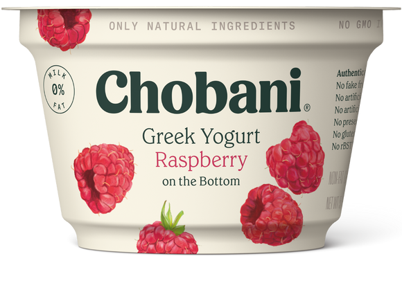 RASPBERRY GREEK YOGURT (FAT-FREE)
