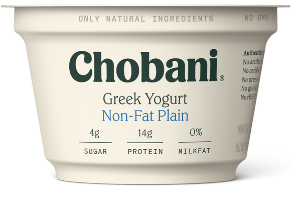 PLAIN GREEK YOGURT (FAT-FREE)