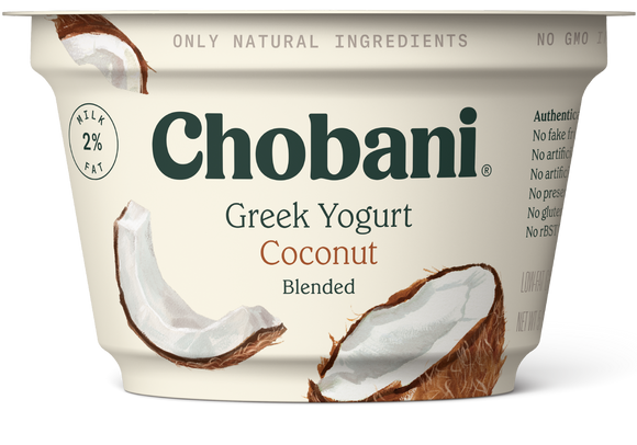 COCONUT GREEK YOGURT (2% LOW FAT)