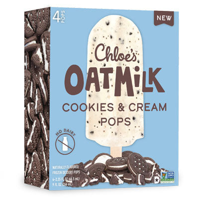 CHLOE OATMILK POPS COOKIE & CREAM