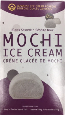 BLACK SESAME - MOCHI ICE CREAM