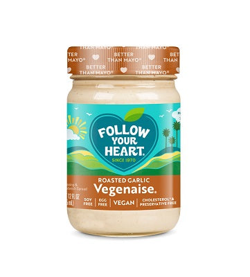 FOLLOW YOUR HEART ROASTED GARLIC - VEGENAISE