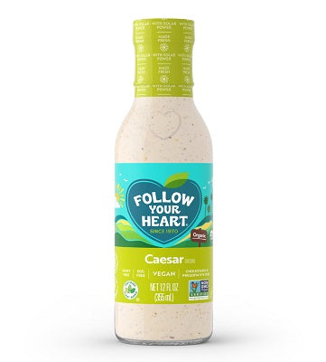 FOLLOW YOUR HEART ORGANIC VEGAN CAESAR SALAD DRESSING