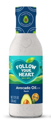 FOLLOW YOUR HEART DRESSING AVOCADO OIL RANCH