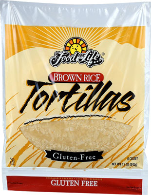 WHEAT & GLUTEN FREE BROWN RICE TORTILLAS